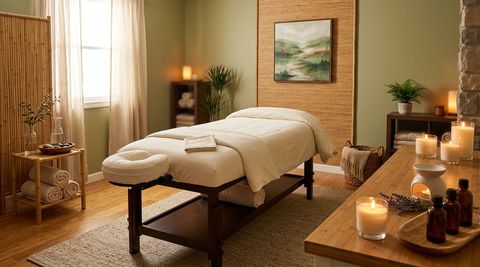 Illustration of United States, massage spa in Alliance, NE